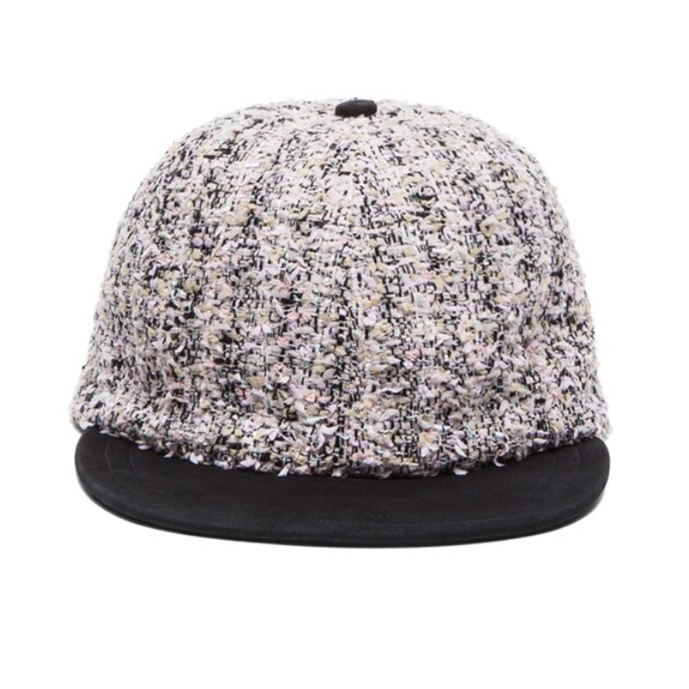 Darien Cap Tweed with Leather Brim